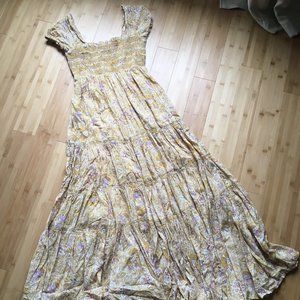 Free People Getaway Floral Maxi Dress